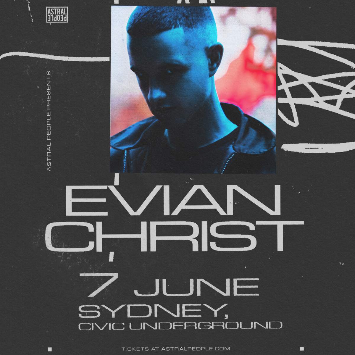 Evian Christ  - フライヤー表