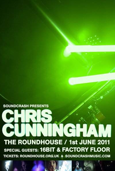 Chris Cunnningham Live - フライヤー表