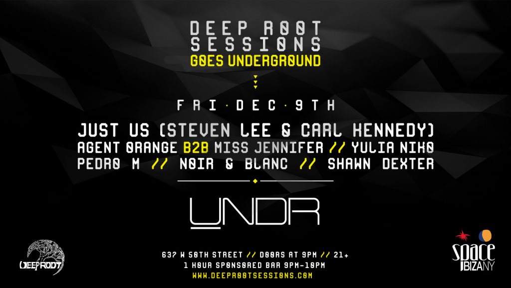 Deep Root Sessions Goes Undrground - Página frontal