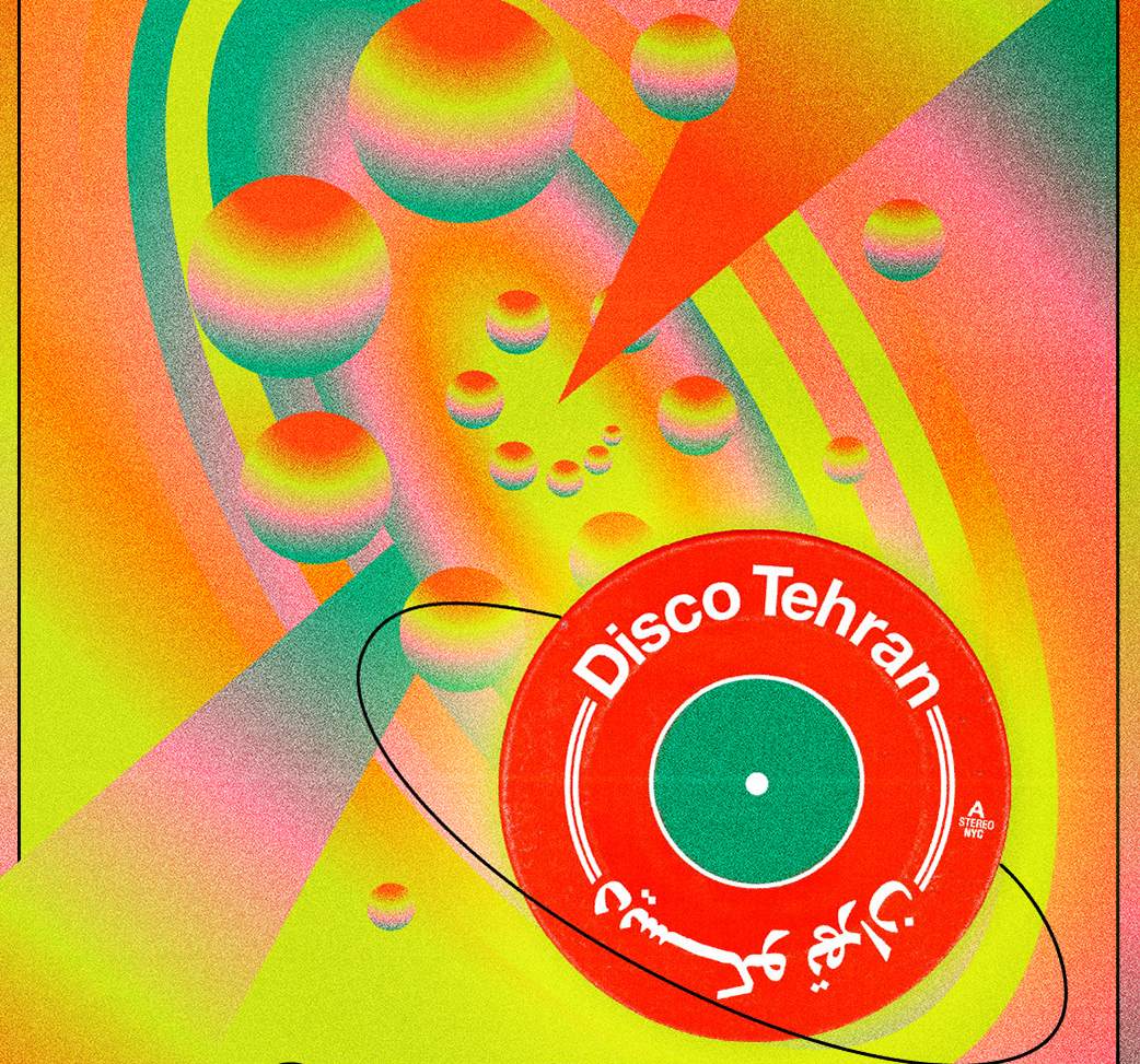 Disco Tehran in Paris - フライヤー裏