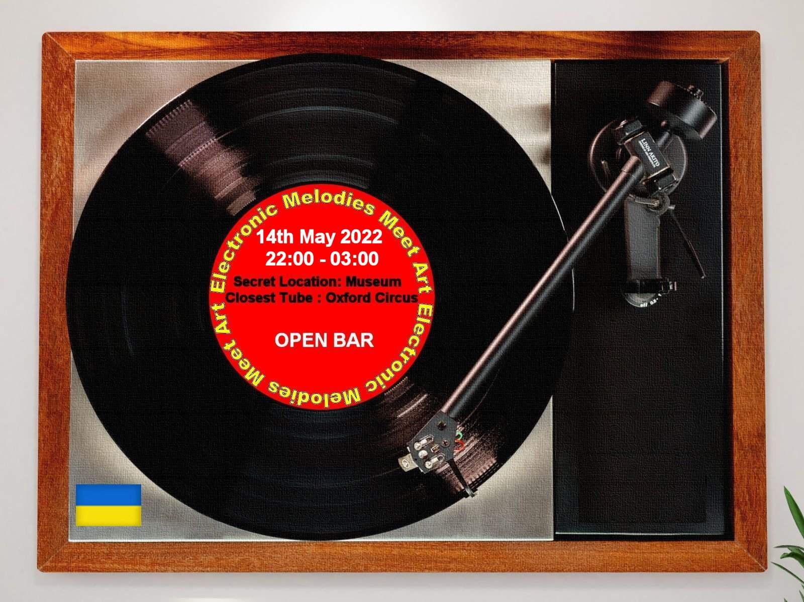 Electronic Melodies Meet Arts Ukraine Fundraiser at TBA London, London