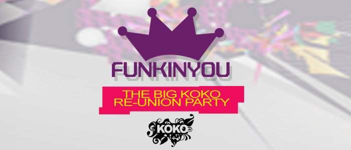 Funkinyou Big Koko Re-Union - Página frontal