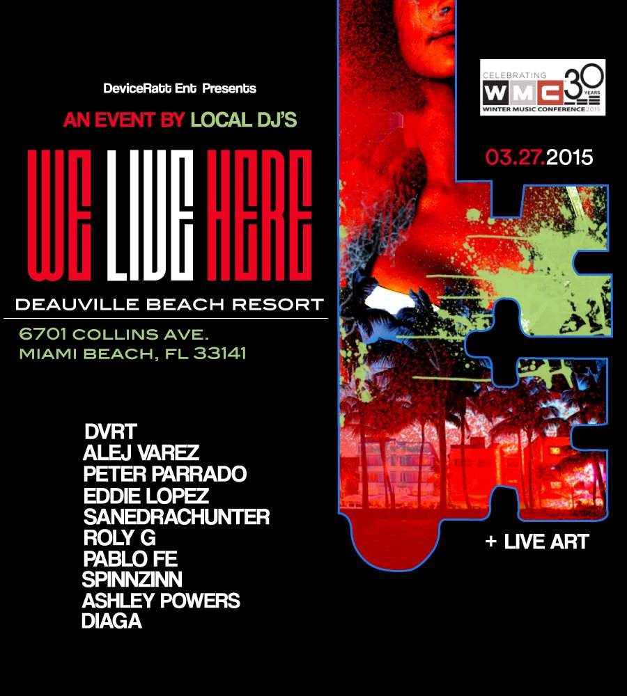 WE Live Here Wmc2015 - Página frontal