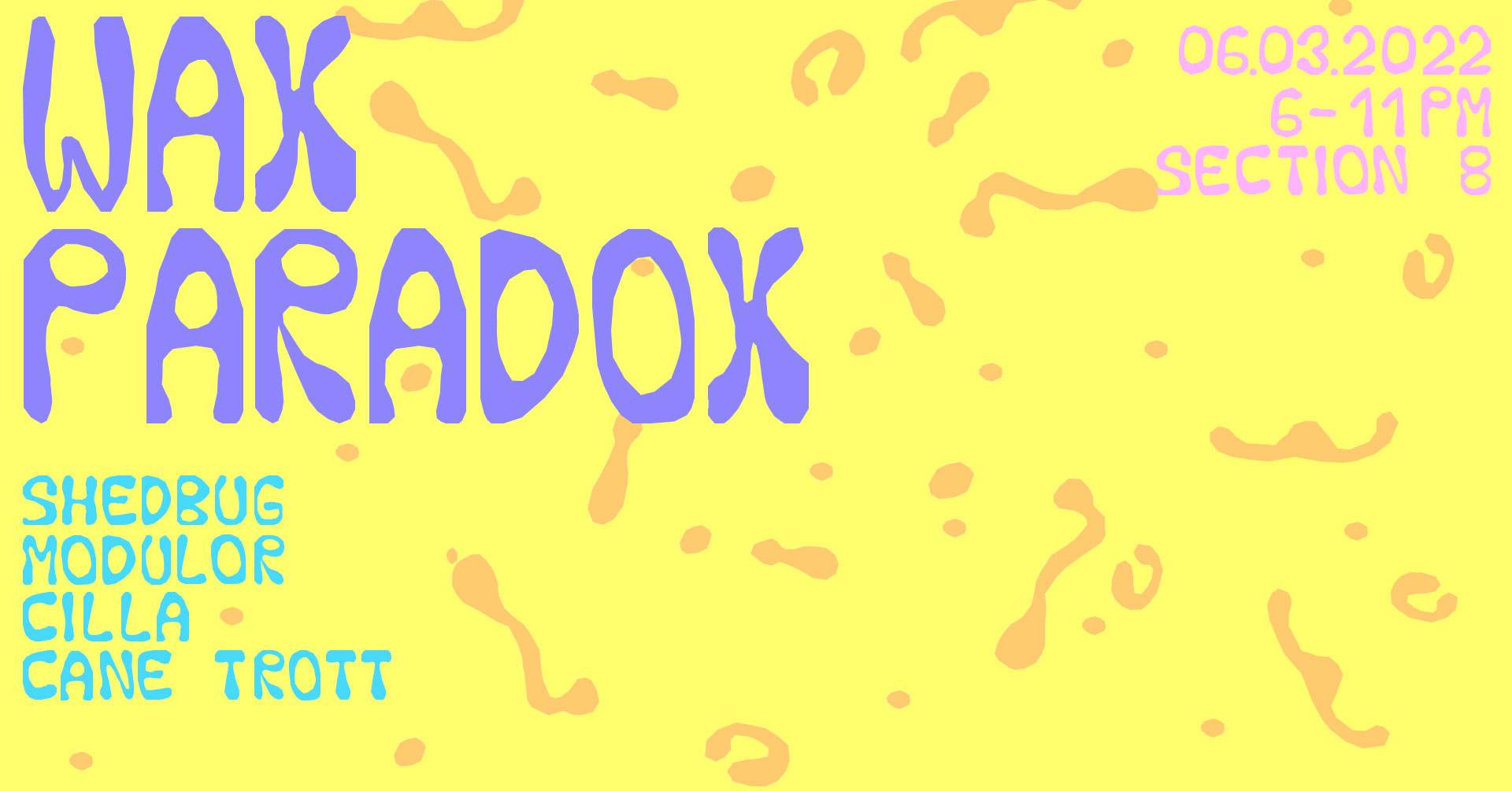 Wax Paradox w/ Shedbug - Página frontal