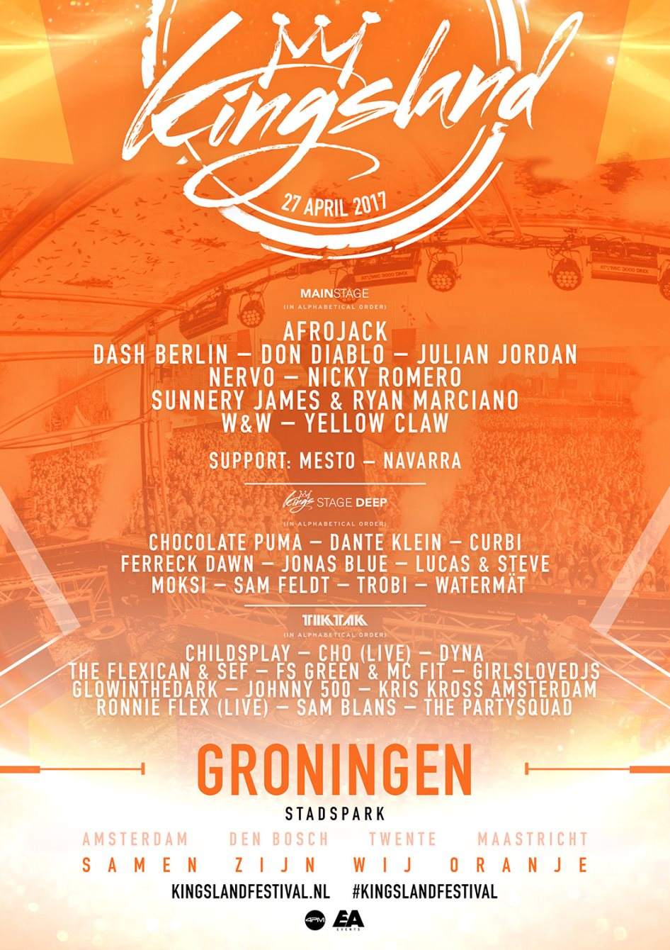Kingsland Festival 2017 - Groningen - Página trasera