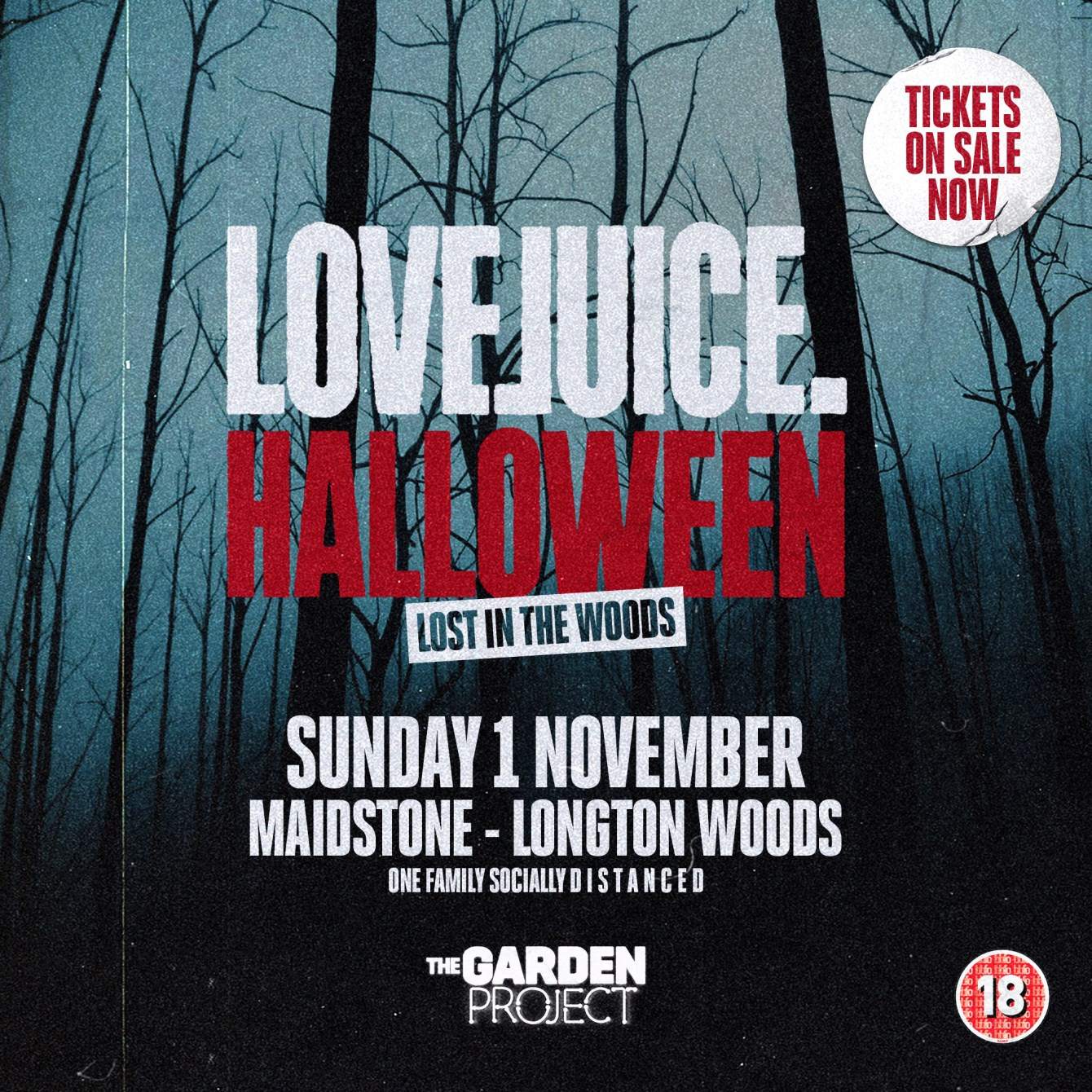 LoveJuice Halloween Kent - Lost In The Woods - Página trasera