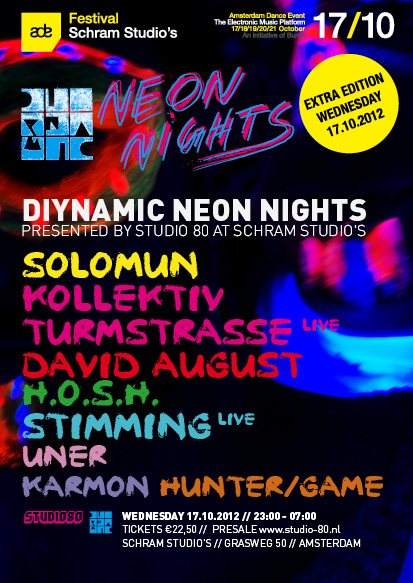 Diynamic Neon Nights presented BY Studio 80 - Day 1 - Página frontal