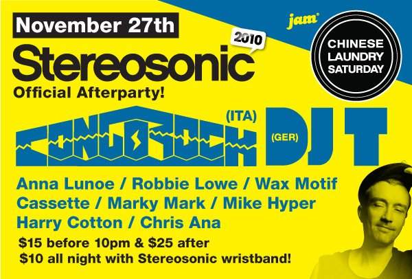 Official Stereosonic Afterparty feat Dj T - Página frontal