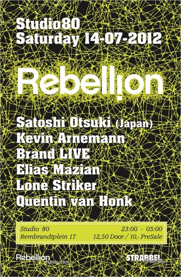 Rebellion - Página frontal