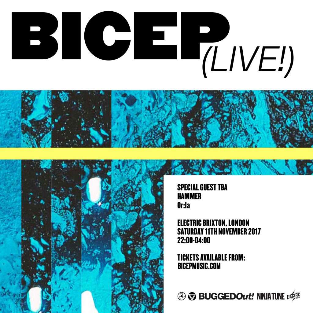 Bicep - Live + Special Guests - フライヤー裏