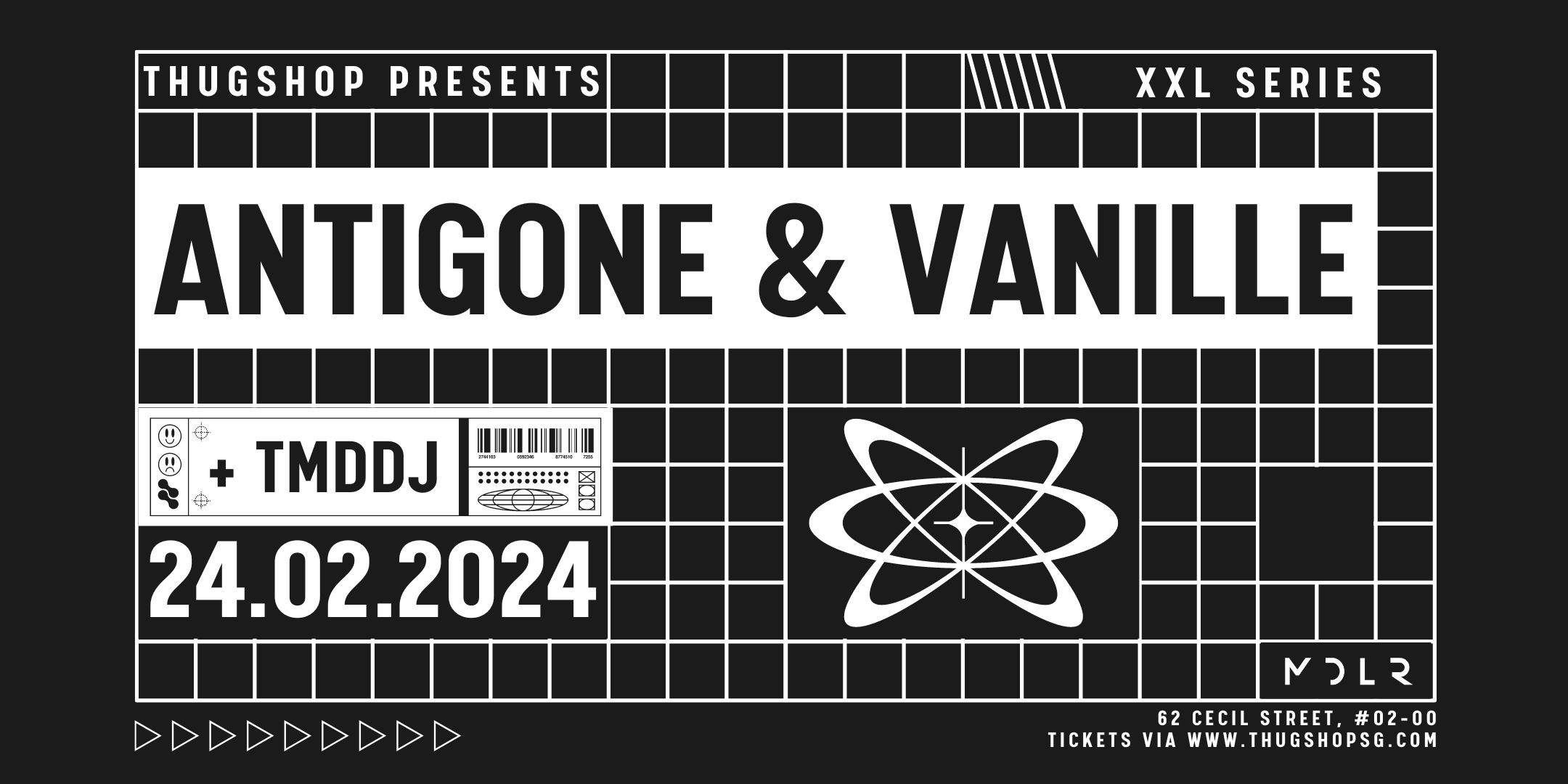 Thugshop presents - XXL Series feat. Antigone & Vanille - Página frontal