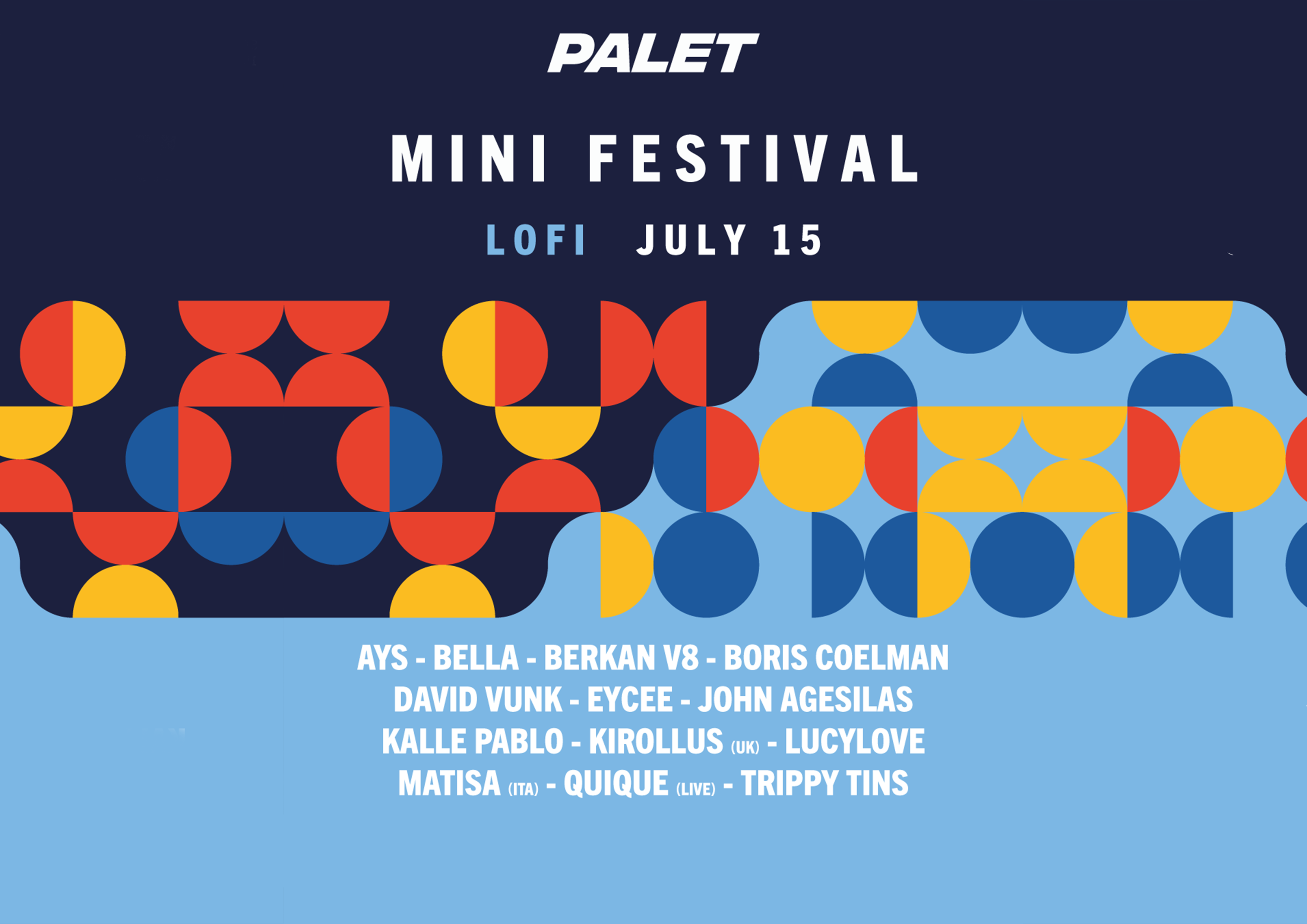 PALET Mini Festival at Lofi, Amsterdam