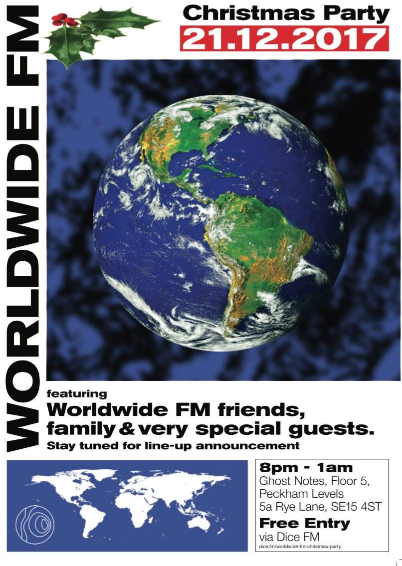 Worldwide FM Christmas Party - Página frontal