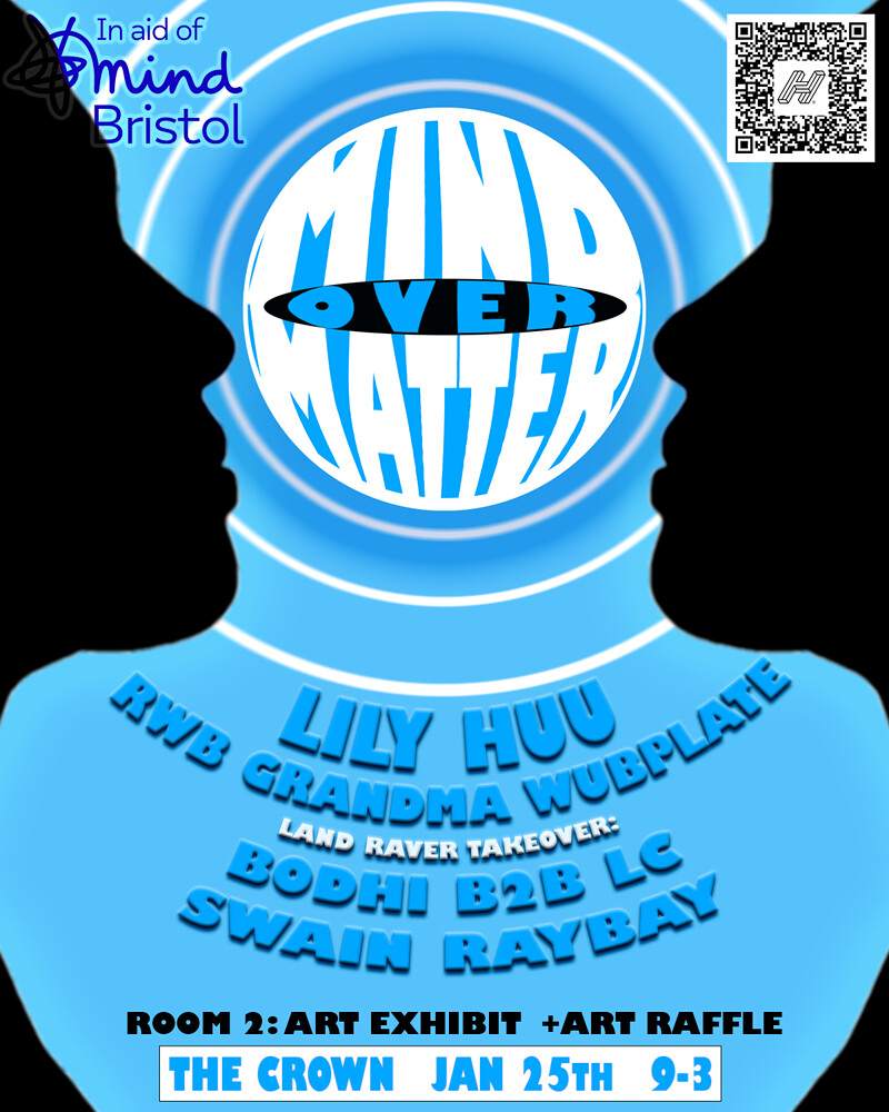 Mind Over Matter - フライヤー表