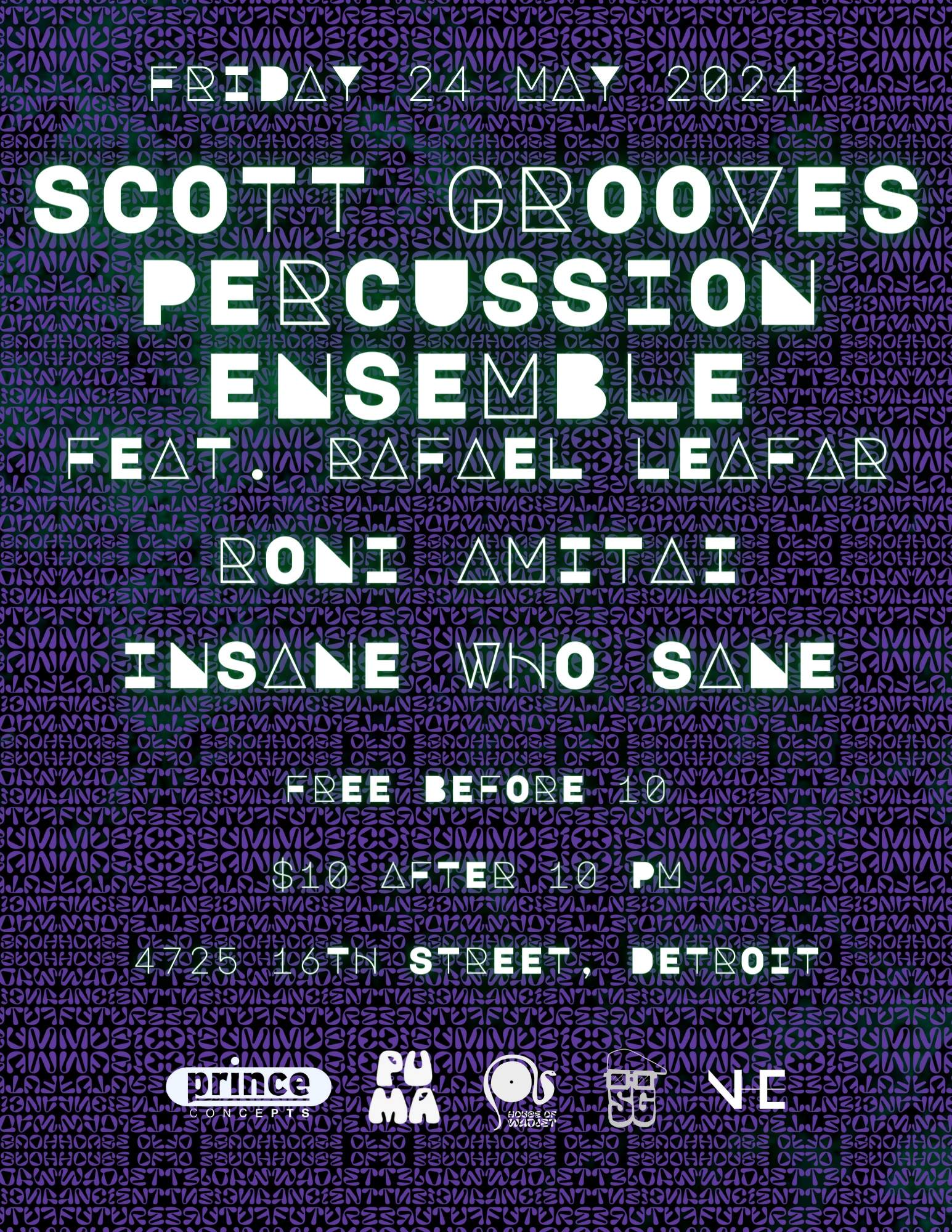 Movement Pre-party with Scott Grooves Live Percussion Ensemble featuring Rafael Leafar - Página frontal