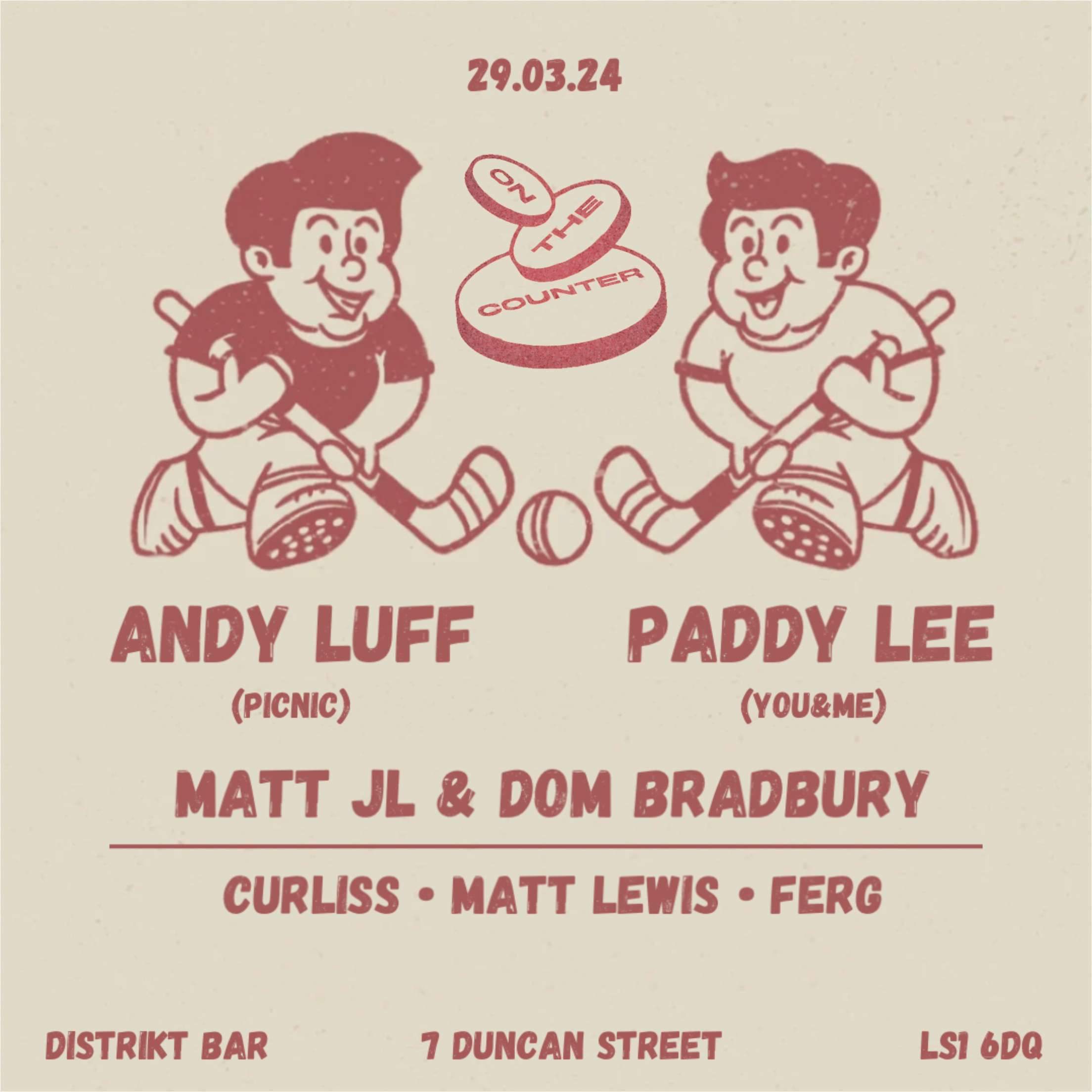 Bank Holiday Terrace Party with Andy Luff & Paddy Lee - Página frontal