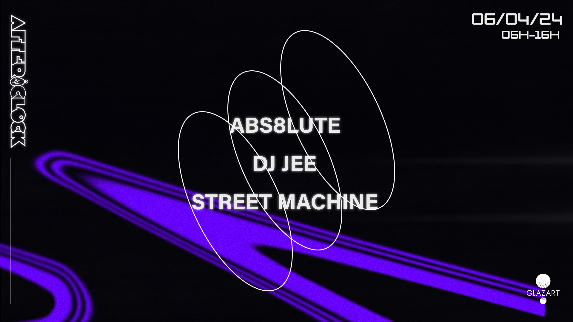 After O'Clock: abs8lute, Street Machine & DJ Jee - Página frontal