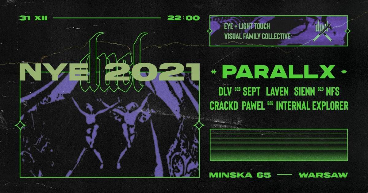 III Duel Bday - NYE 2021: Parallx (R-Label) - Página frontal