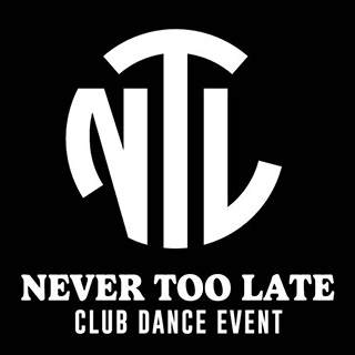 Never Too Late club dance event - Página trasera
