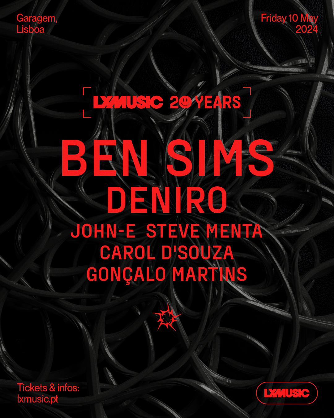 LXMUSIC 20 YEARS at Garagem Lisboa Vol. II, Lisbon