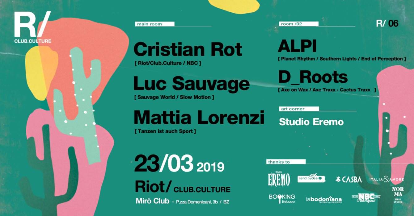 Riot/ Club.Culture presents: Spring Fever - Página frontal