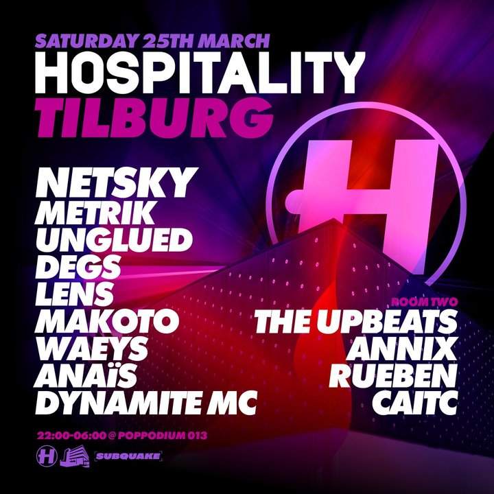 Hospitality: Tilburg - フライヤー表