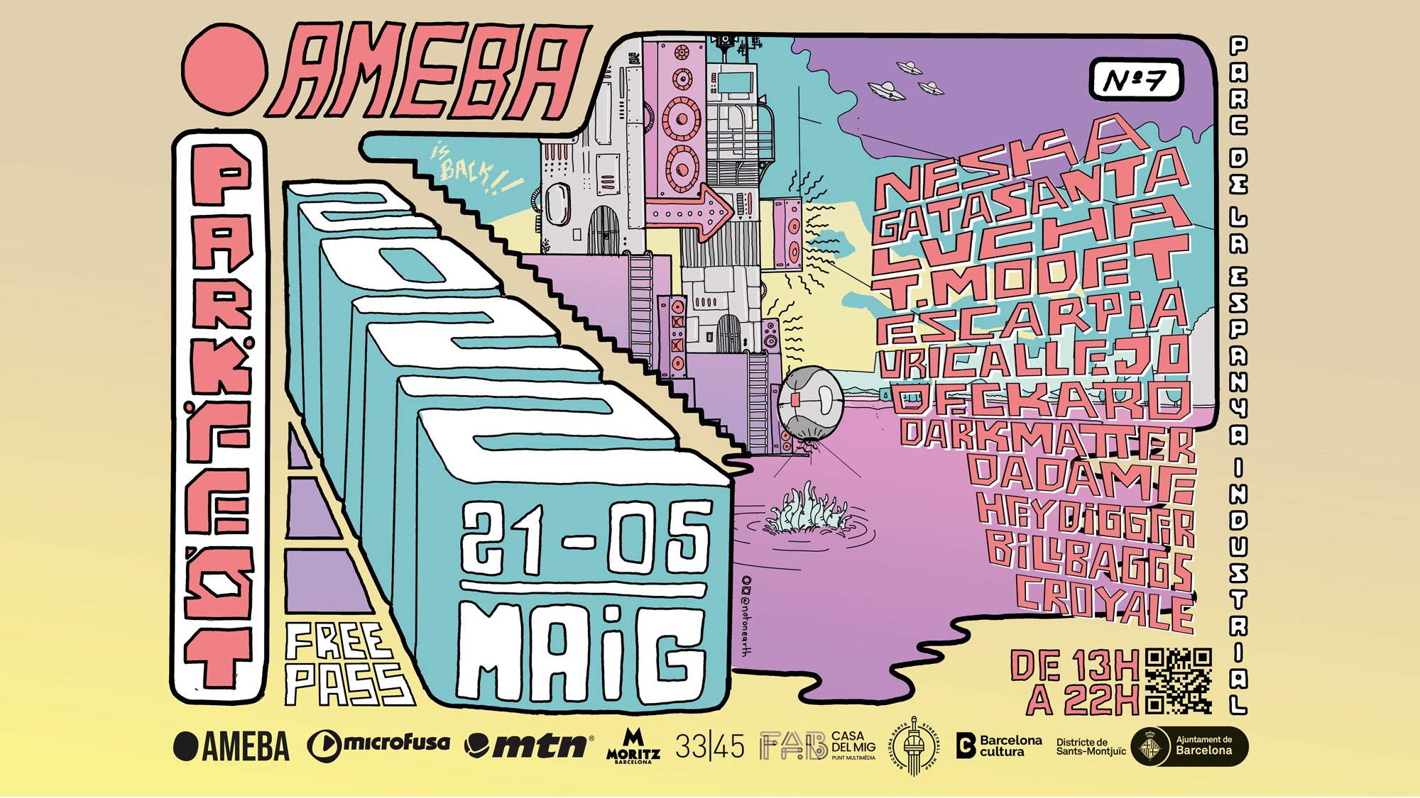 Ameba Parkfest 2022 - Página frontal