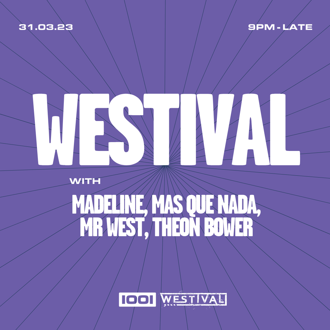 Westival with Mas Que Nada, Theon Bower & guests - Página trasera