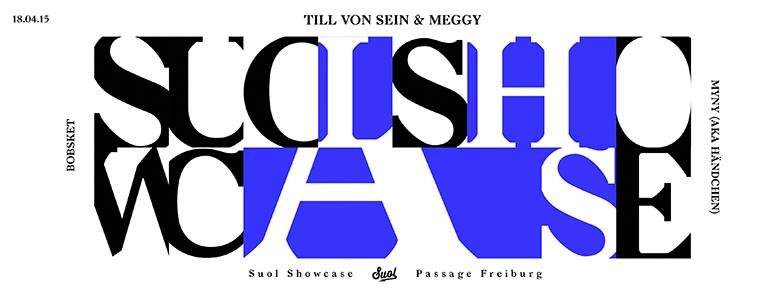 Suol Labelshowcase with Meggy & Till von Sein - フライヤー表