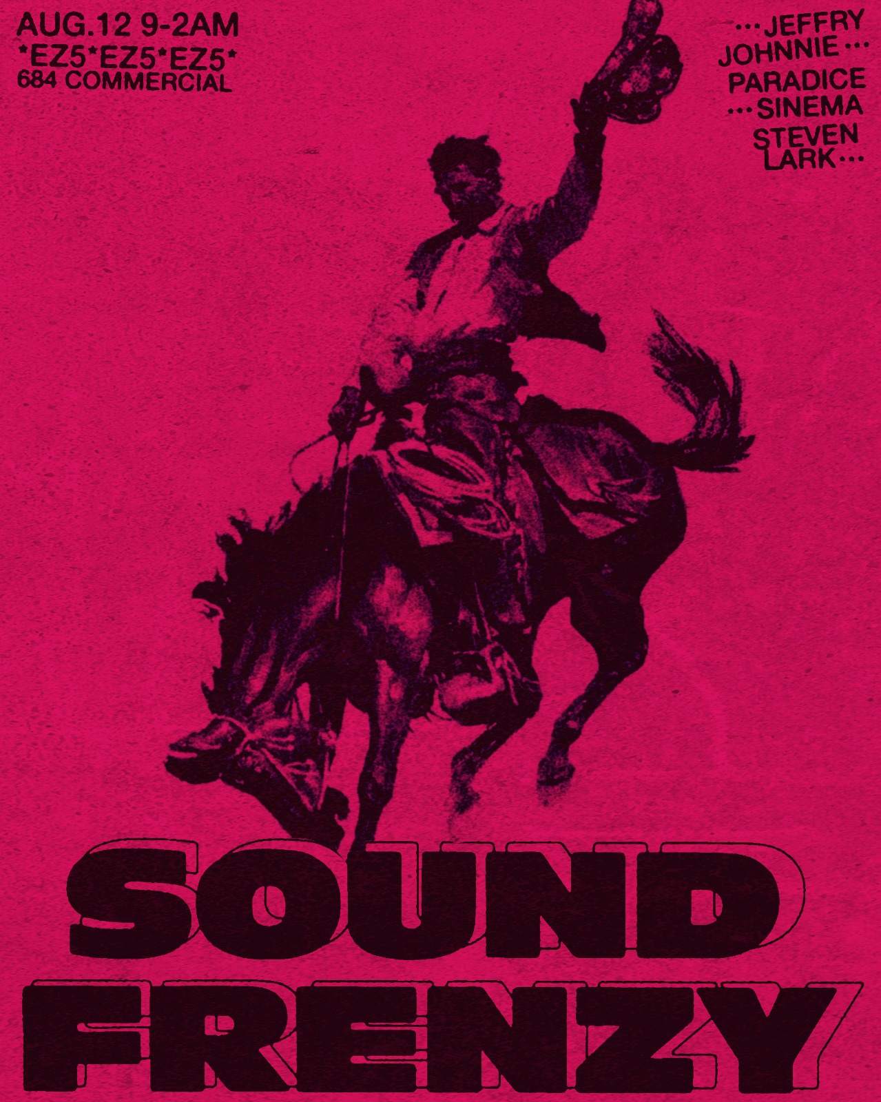 Sound Frenzy presents Do Not Sit On My Keys at EZ5 Bar, San Francisco