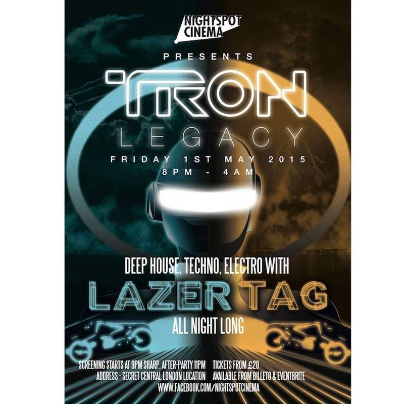 Nightspot Cinema presents Tron: Legacy, Feat. Geode - Página frontal
