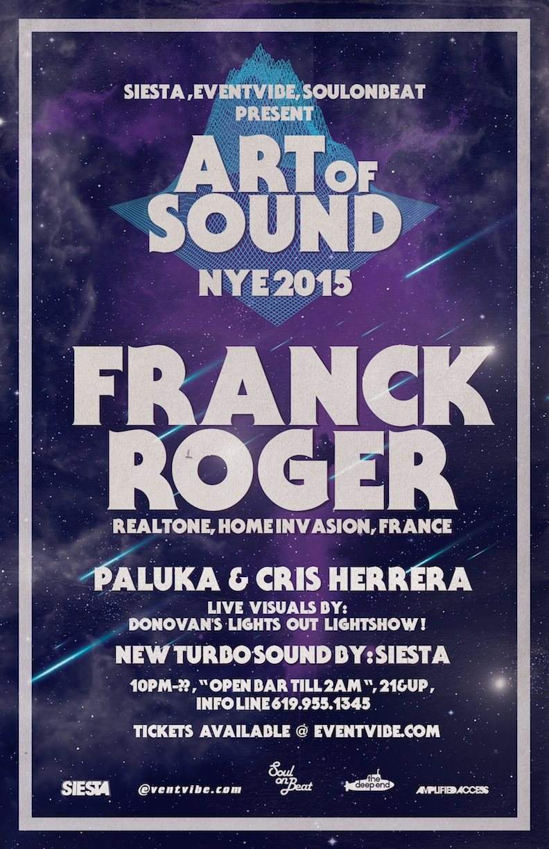 Art of Sound Franck Roger Nye 2015 - Página frontal