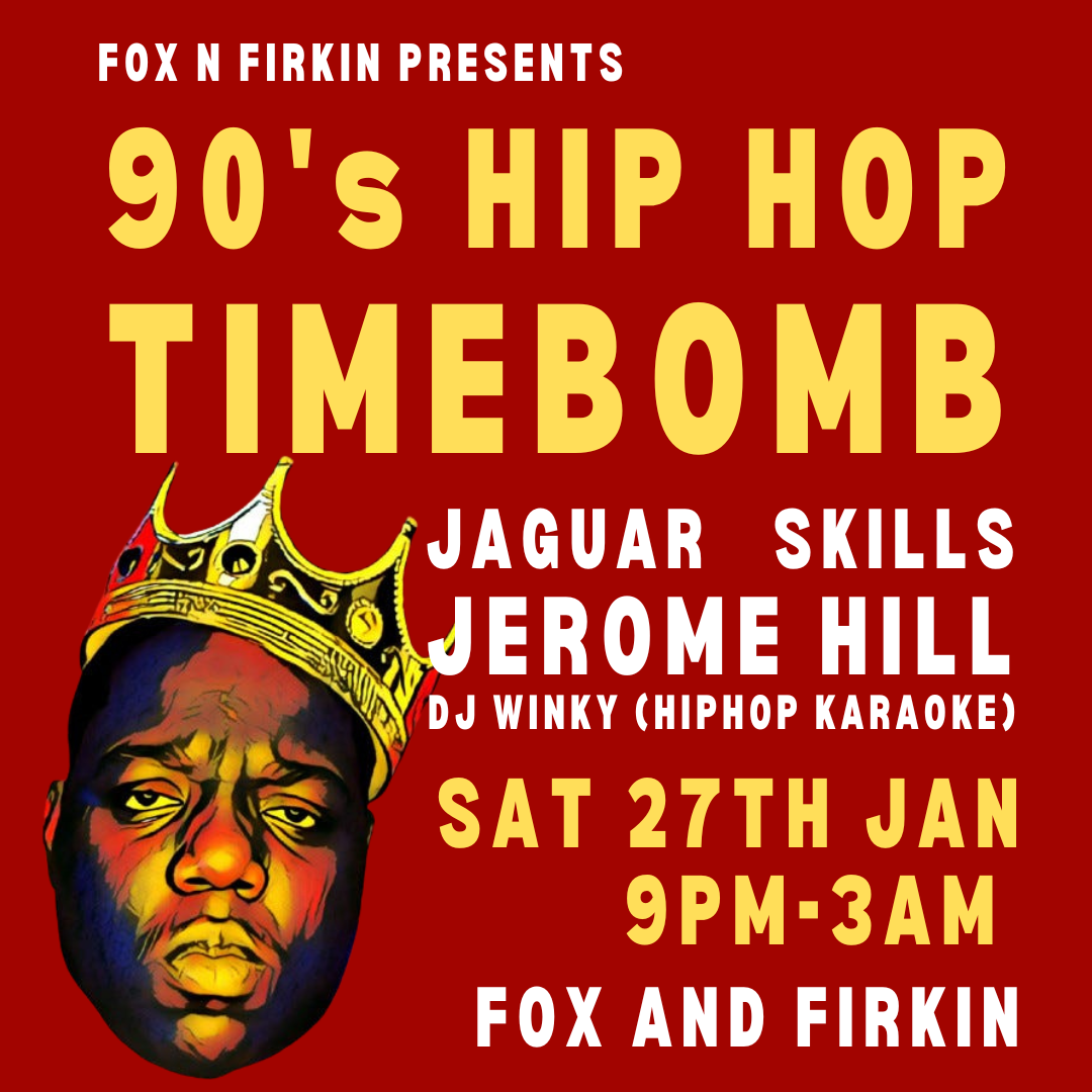 90's Hip Hop Timebomb - Página frontal