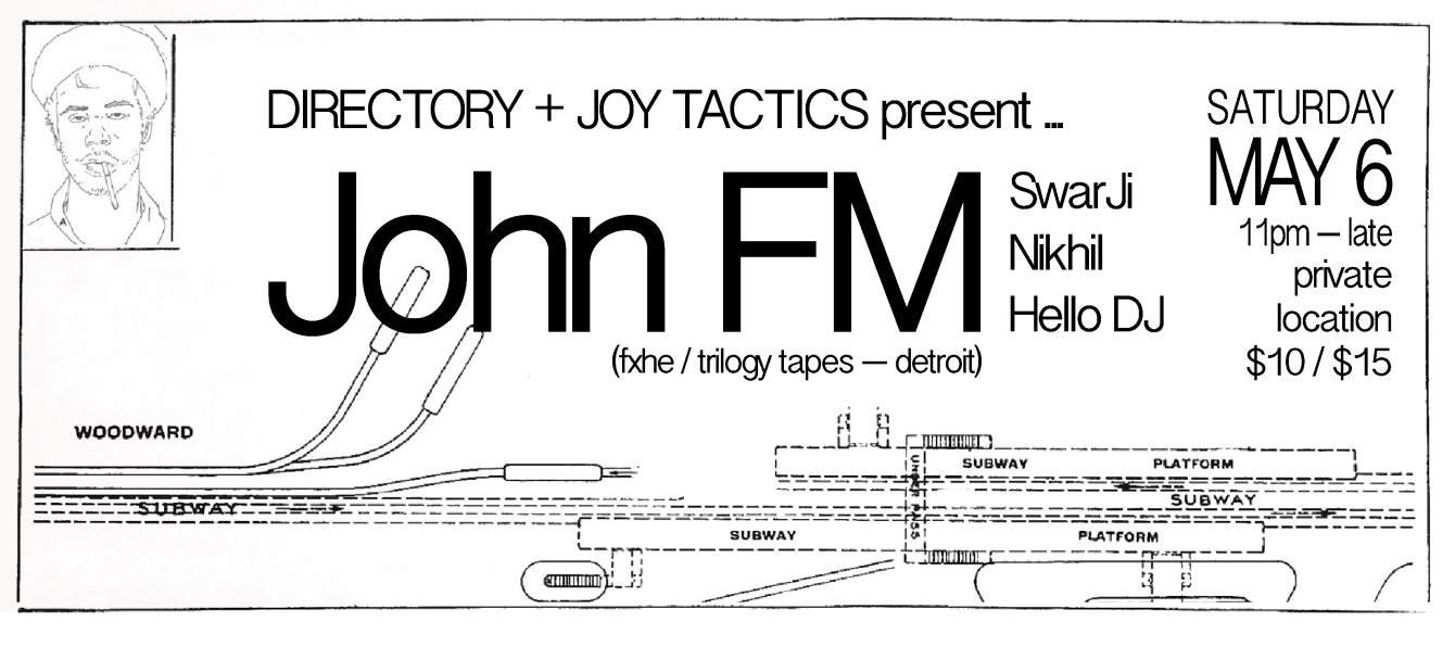 Directory + Joy Tactics: John FM - Página frontal