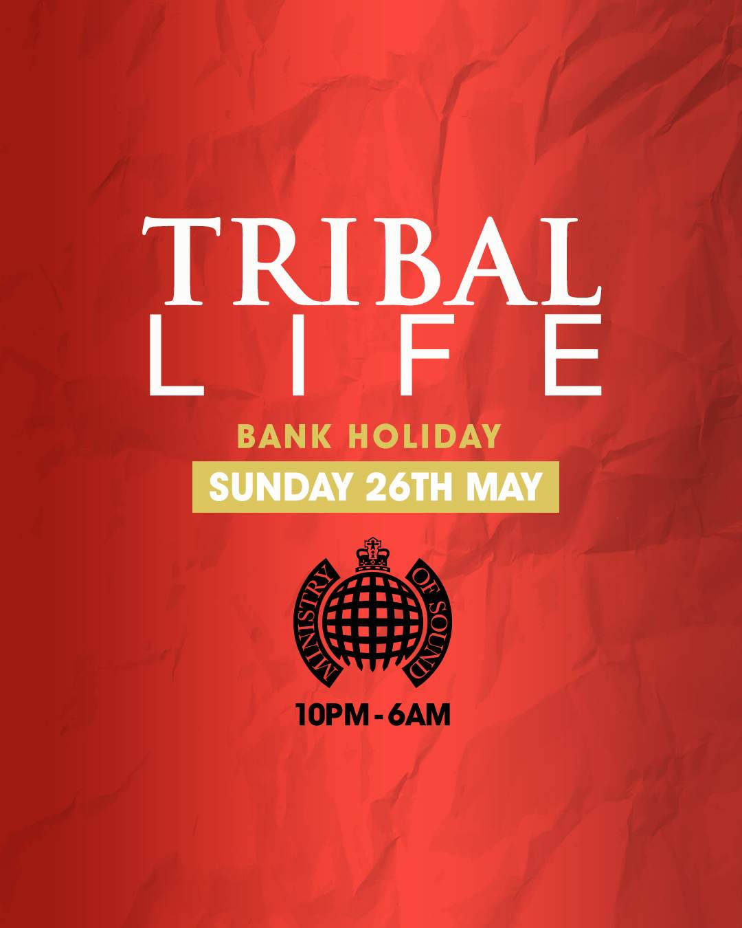Tribal Life - フライヤー表