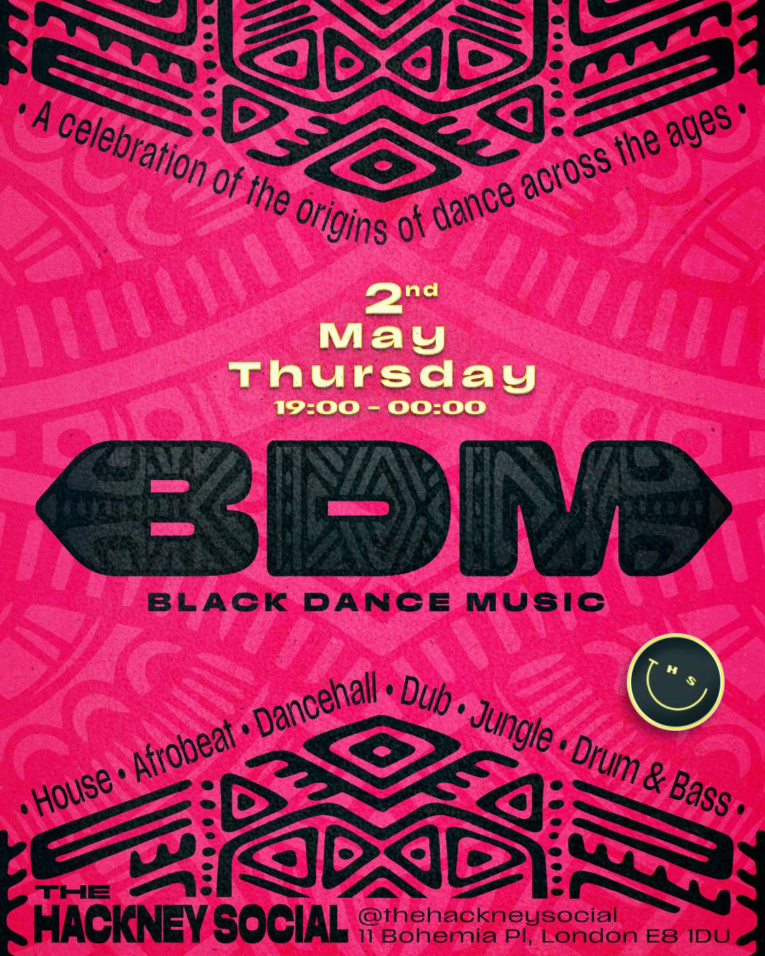 BDM: Black Dance Music - Página frontal