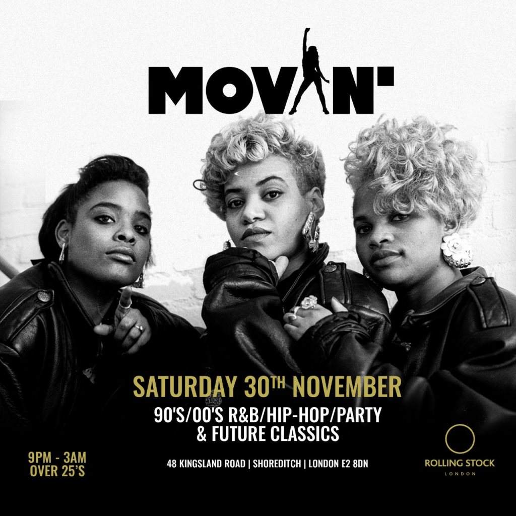 Movin' - November Edition - フライヤー表