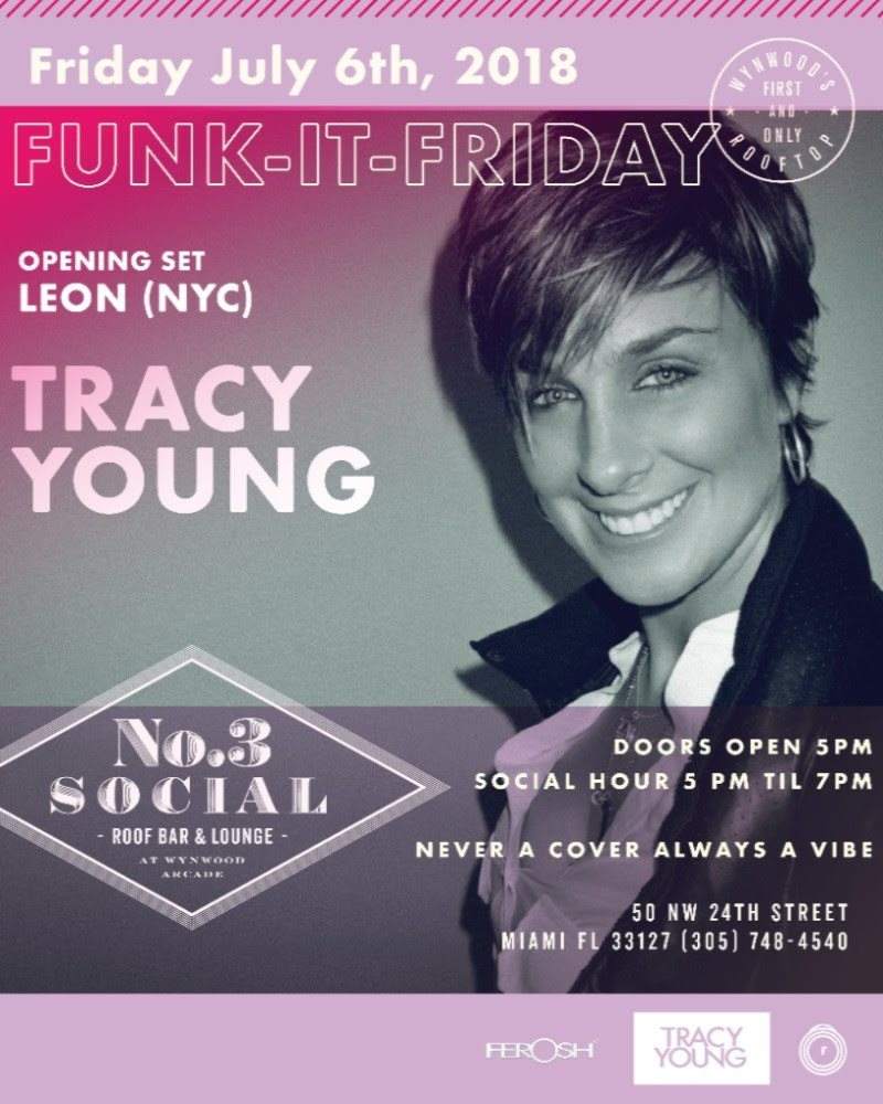 Funk-IT Fridays Tracy Young -Special Edition - フライヤー表