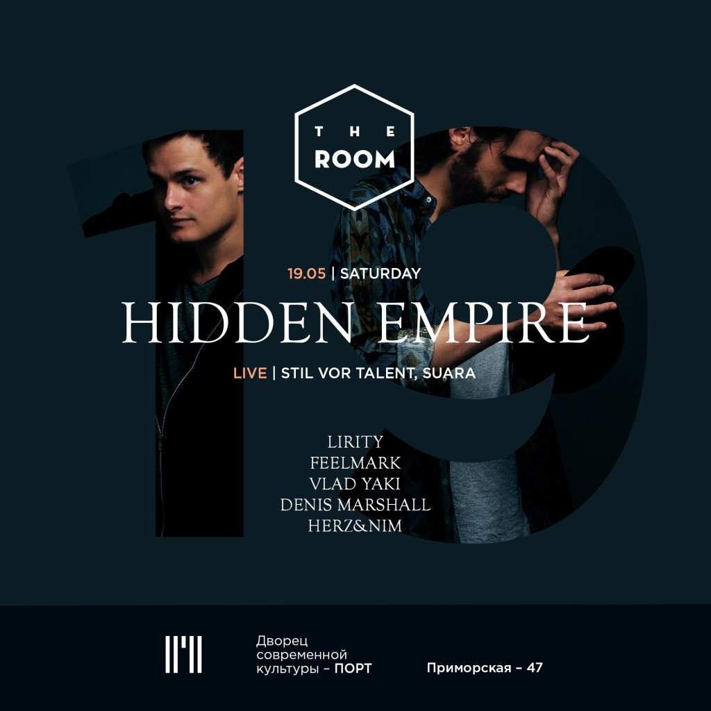 The Room with Hidden Empire [Live] - Página frontal