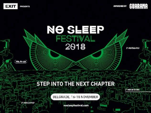 No Sleep Festival 2018 - Página frontal