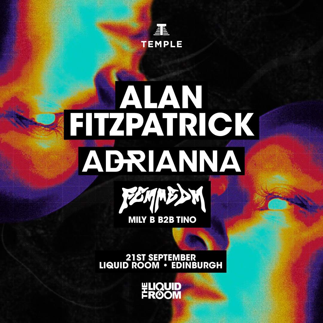 Alan Fitzpatrick - Temple House Music at The Liquid Room, Edinburgh