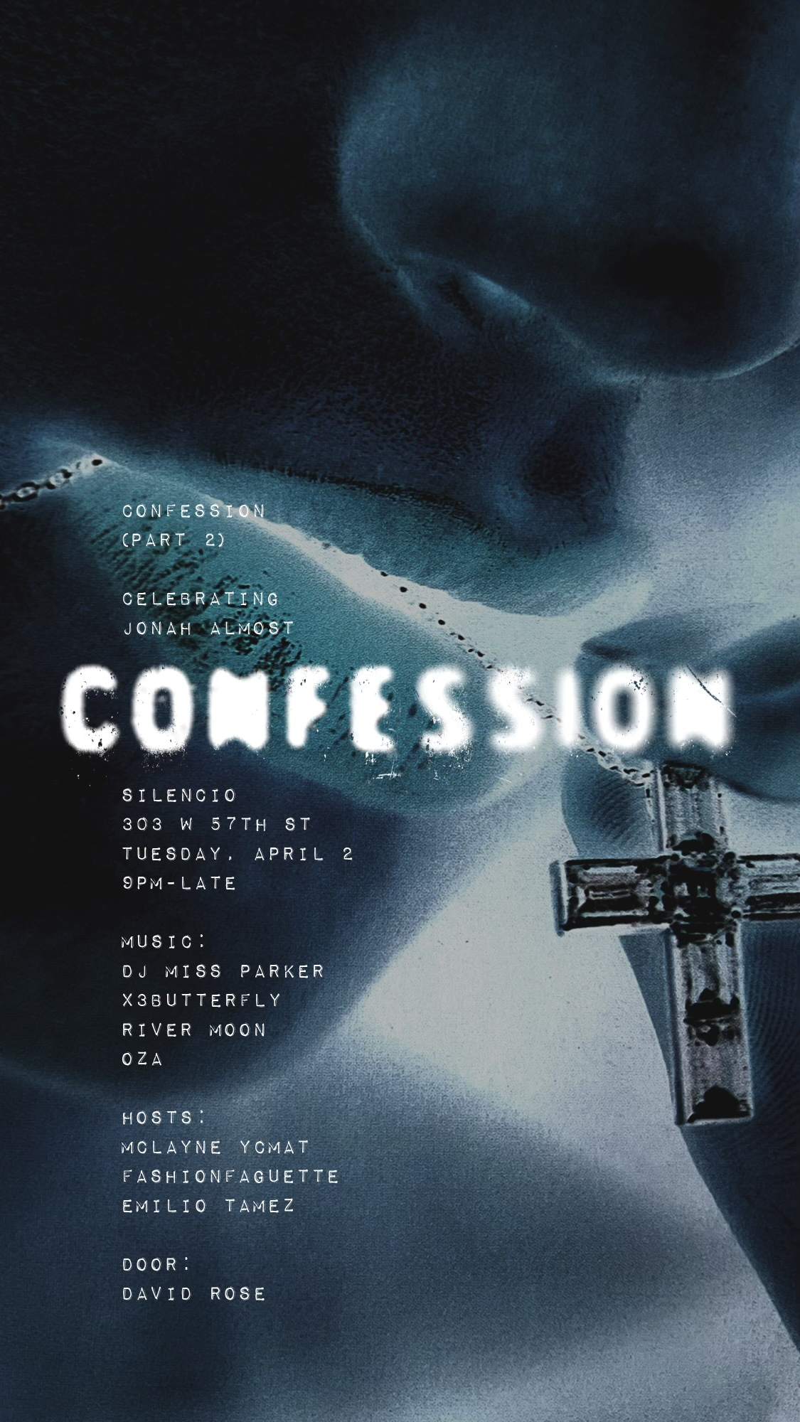 Confession - Página frontal