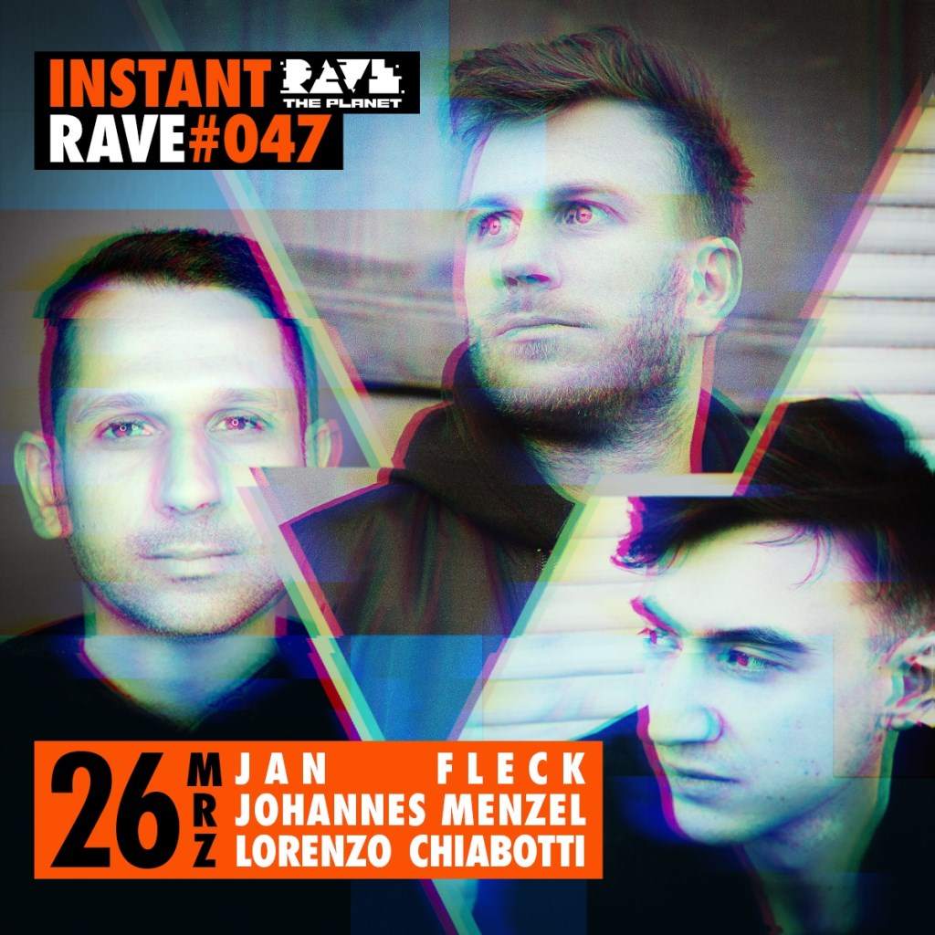 Instant Rave #047 with Arttraktiv Berlin - フライヤー表