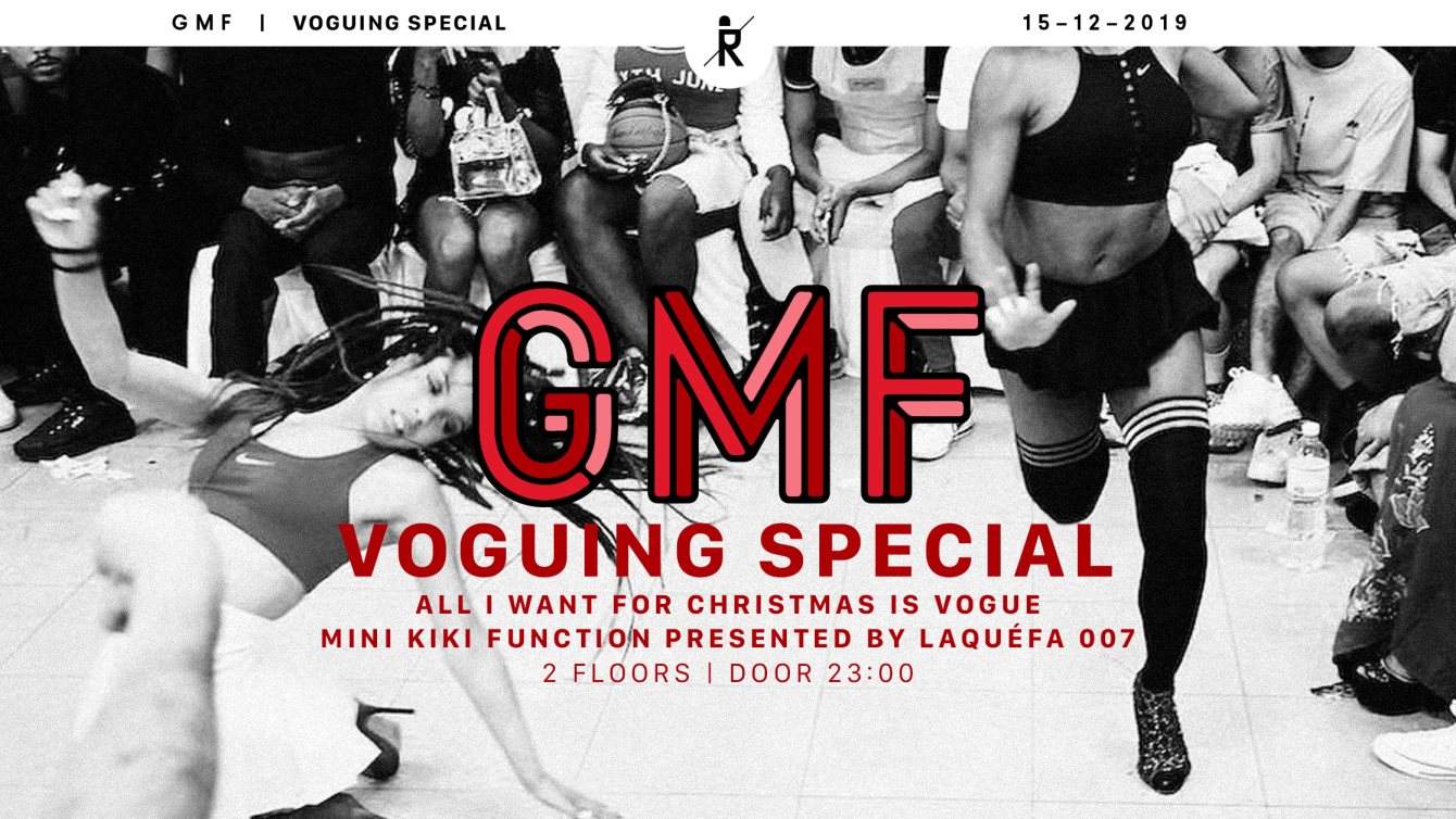 GMF - Voguing Special *Christmas Kiki Function* 20:00 - フライヤー表