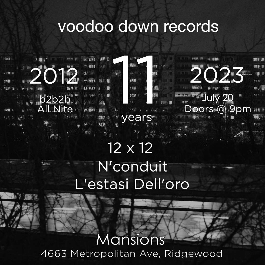 Voodoo Down Records 11 Years Celebration - Página frontal