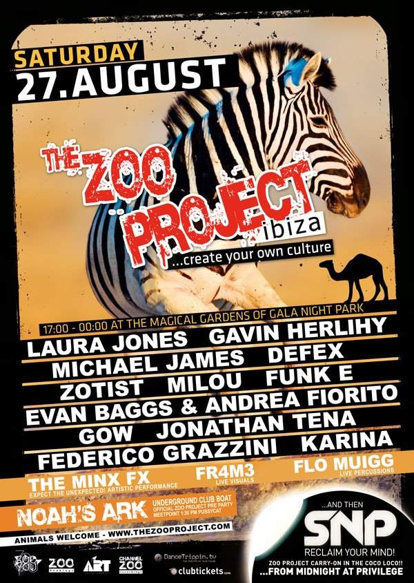 The Zoo Project featuring Gavin Herlihy, Laura Jones - Página frontal