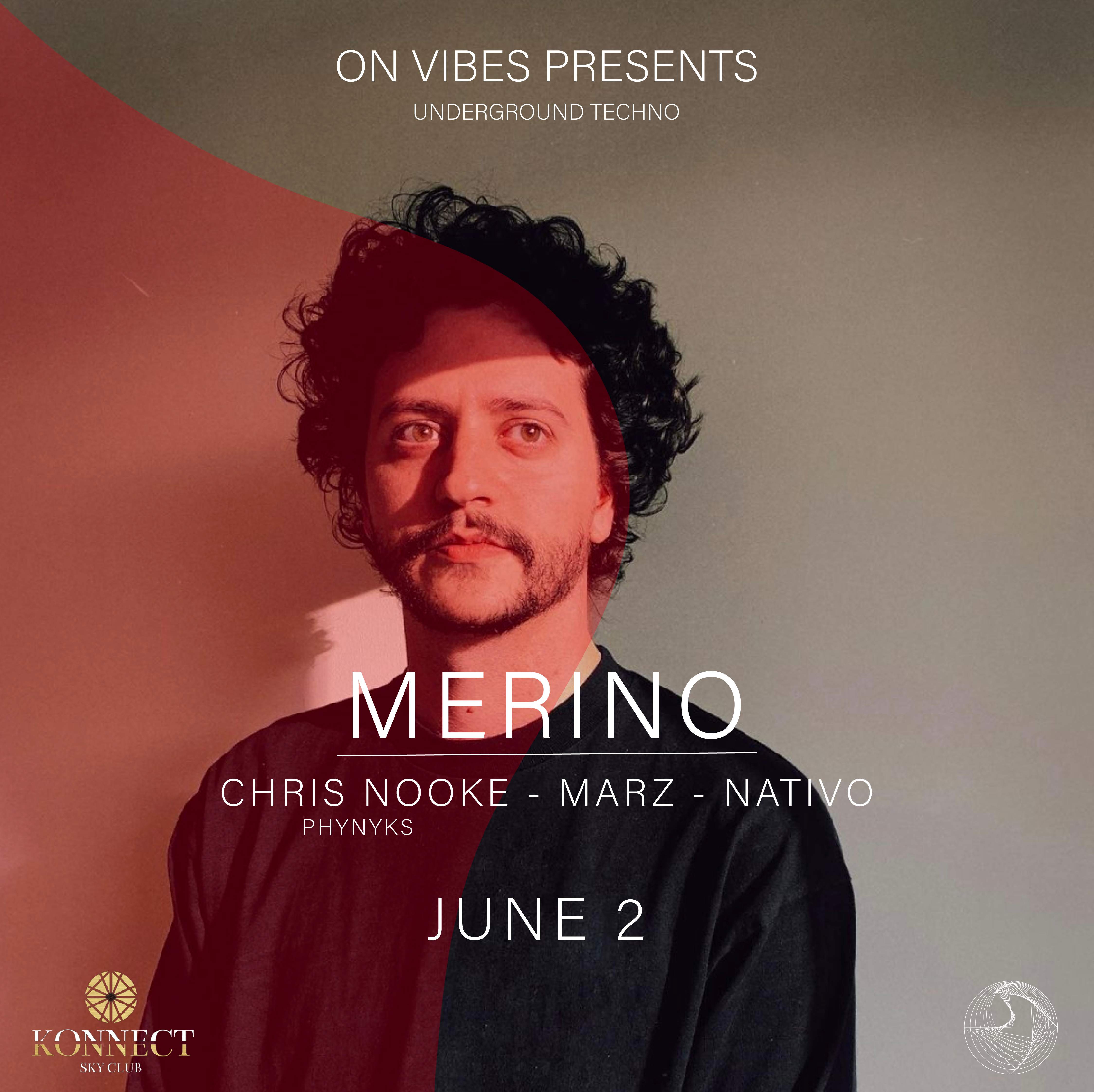 Merino EUROPE TOUR MALTA // 2nd JUNE // UNDERGROUND TECHNO - Página frontal