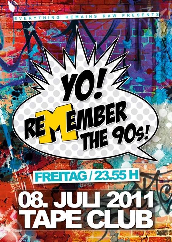 Yo! Remember The 90s - Página frontal