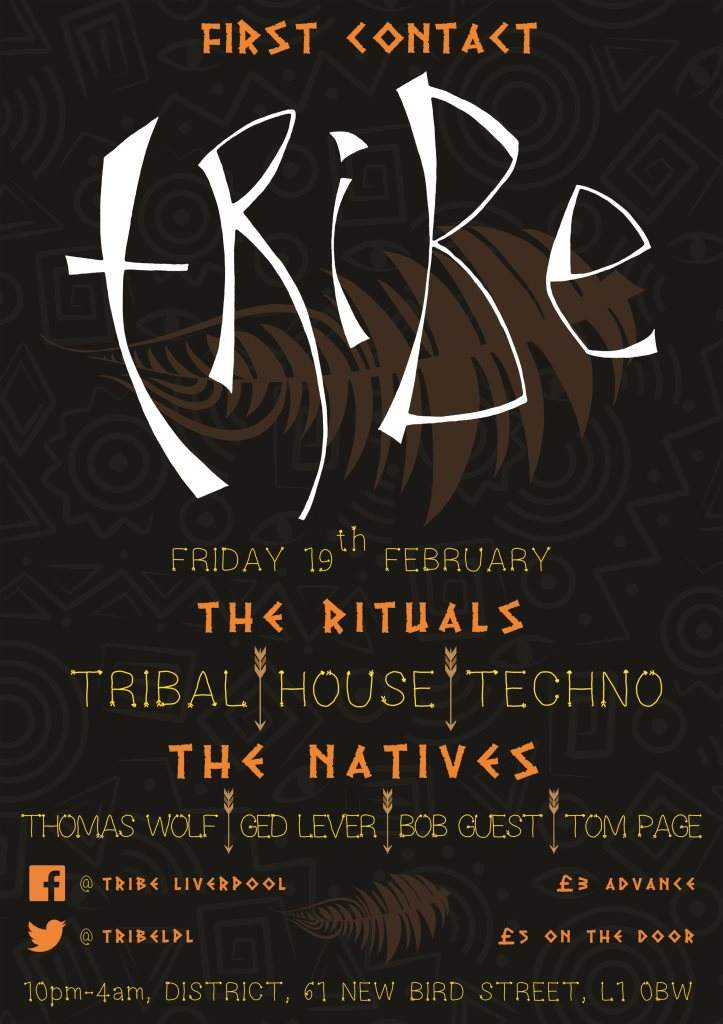 Tribe: First Contact - フライヤー表
