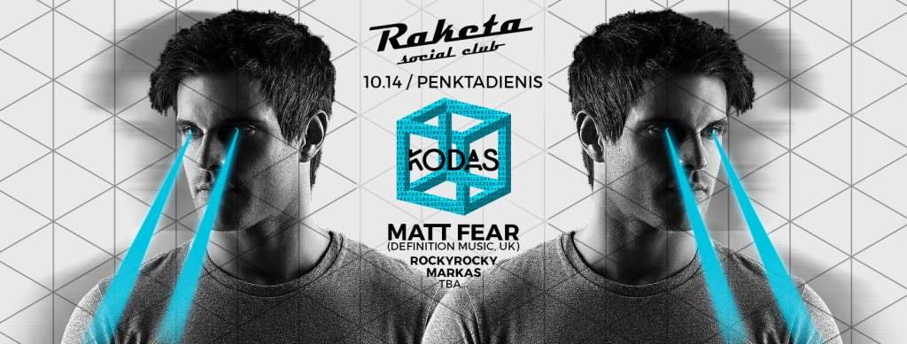Absolut: Kodas with Matt Fear & Rockyrocky - フライヤー表